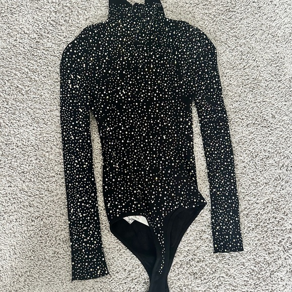 Free people night sky seamless turtleneck bodysuit - Picture 3 of 3